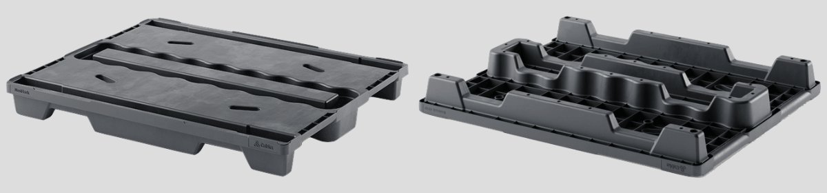 nest plastic pallets without damage