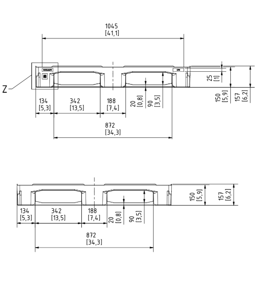CP-4545-FP-CP9 Plastic Pallet - Photo 4
