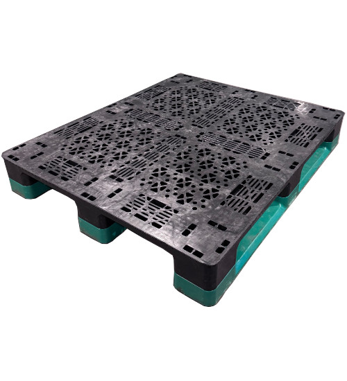 UP-1210-3R-160mm54lbs Plastic Pallet - Photo 1