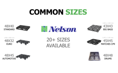 Common Plastic Pallet Sizes - Nelson Company Blog