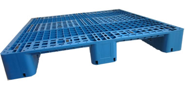 Low Cost 43x43 Rackable Used Plastic Pallets