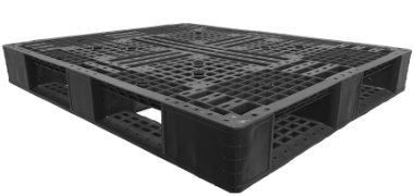 One-Piece Stackable Rackable Used Plastic Pallets