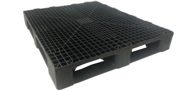48x40 One-Piece Stackable Rackable Used Plastic Pallets