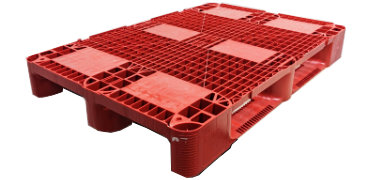48x32 Stackable Rackable Used Plastic Pallets
