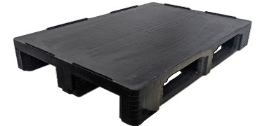 48x32 One-Piece Stackable Rackable Used Plastic Pallets