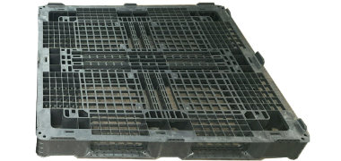 47x45 Stackable Rackable Used Plastic Pallets