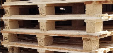 44x44 Stackable Rackable Wood Pallets