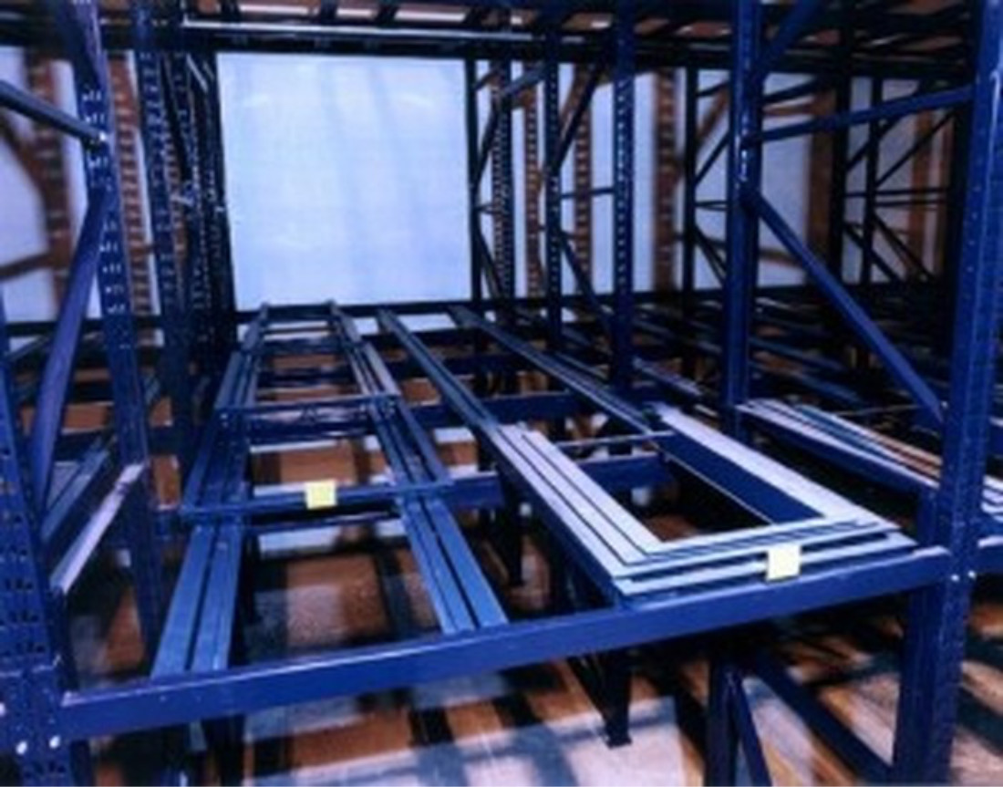 Push-Back Rack