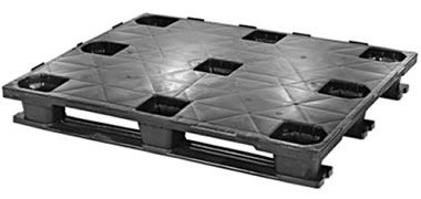 UP-4840-3R-343ACM – 48×40 Used Plastic Pallet