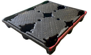 48×40 Used Plastic Pallet